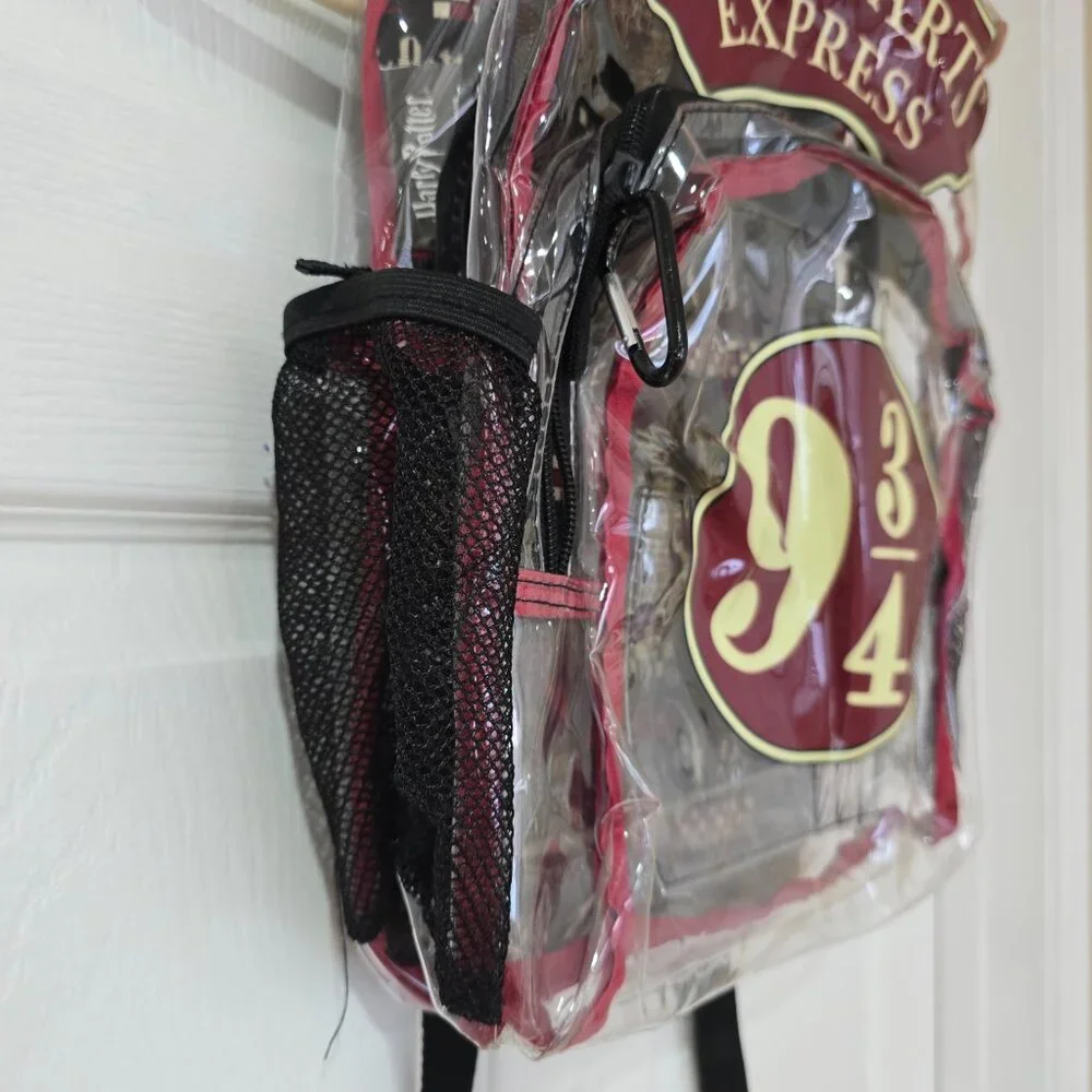 Harry‎ Potter Hogwarts Express Platform 9 3/4 Plastic Fabric Backpack Adjustable